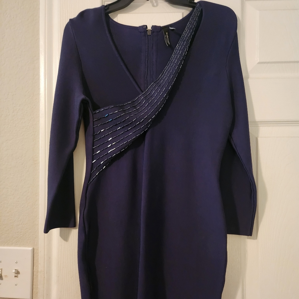 Blue Marciano Bandage dress